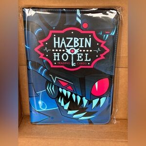Hazbin Hotel Vox Shark Shok.Wav Trading Card Binder Brand New 9 Pockets